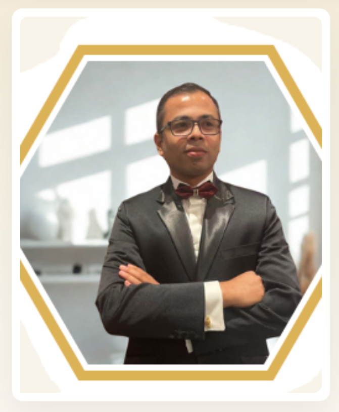 Founder portrait framed